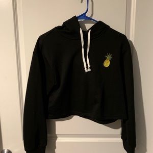 Cropped hoodie